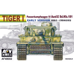 AFV Club AF48002 Tiger I (Early) 1:48 Model Kit