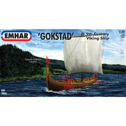 Emhar 9001 Viking Ship 1:72 Model Kit