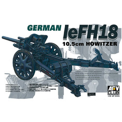 AFV Club AF35050 leFH18 10.5cm Howitzer 1:35 Model Kit