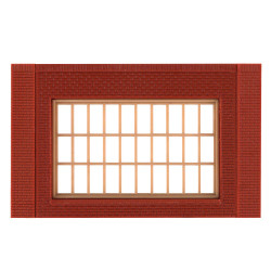 DPM 30175 Single Storey Steel Sash Window (x4) HO Gauge