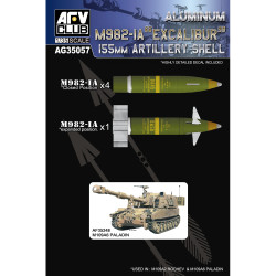 AFV Club AG35057 M982-1A 'Excalibur' 155mm Artillery Shell 1:35 Model Kit