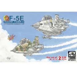 AFV Club AFQS03 Q Scale F-5E (x2)  Model Kit