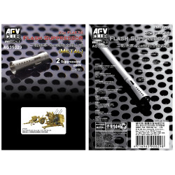 AFV Club AG35029 2cm FlaK 38 Flash Suppressor (2 pcs) 1:35 Model Kit