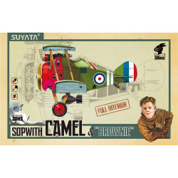 Suyata SYSK002 Sopwith Camel & "Brownie"  Model Kit