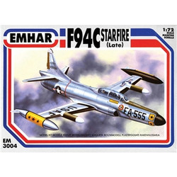 Emhar 3004 F-94C Starfire, Late 1:72 Model Kit