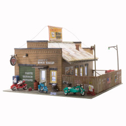 Woodland Scenics BR5045 HO Deuce's Bike Shop HO Gauge