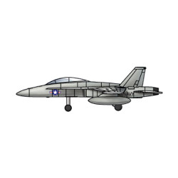 Trumpeter 6234 F/A-18D Hornet (qty 6) 1:350 Model Kit