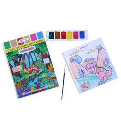 PepPlay 20505 Color By Paint And Number - Dinosaur