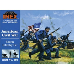 Imex 505 Union Infantry 1:72 Plastic Model Kit