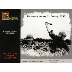 Pegasus 7499 German Army Infantry 1:76 Model Kit