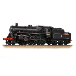 Bachmann Branchline 32-954A BR Standard 4MT with BR2A Tender 76084 BR Lined Black Early Emblem