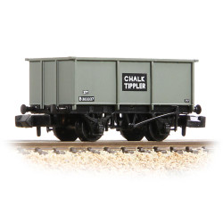 Graham Farish 377-276C BR 27T Steel Tippler Wagon BR Grey 'Chalk'