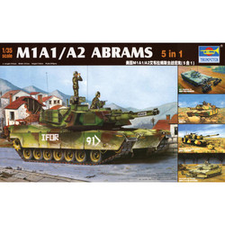 Trumpeter 1535 M1A1/A2 Abrams '5-in-1' 1:35 Model Kit