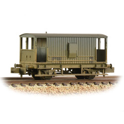 Graham Farish 377-754 MR 20T Brake Van with Duckets BR Grey (Early) [W]