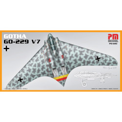 PM Model 220 Gotha Go-229 A7 1:72 Model Kit