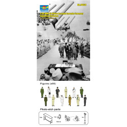 Trumpeter 6632 WWII Surrender Acceptance Ceremony 2/9/45 Suport Char 1:200 Model Kit