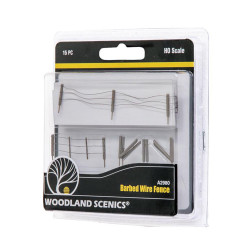 Woodland Scenics A2980 HO Barbed Wire Fence HO Gauge