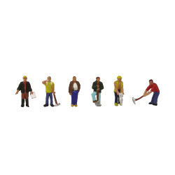 Bachmann Scenecraft 379-302 Construction Workers N Gauge