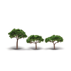 Woodland Scenics TR3555 2.3"-3.3" Canopy Trees 3/Pkg