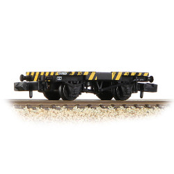 Graham Farish 377-343 BR Ex-Conflat Runner Wagon BR Yellow & Black Wasp Stripes