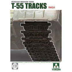Takom 2093 T-55 Tracks RMSh (rubber metallic joint type) 1:35 Model Kit