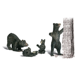 Woodland Scenics A2551 G Harry Bear And Family G Gauge