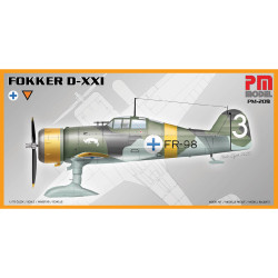 PM Model 209 Fokker D-XXI (FR-98) 1:72 Model Kit