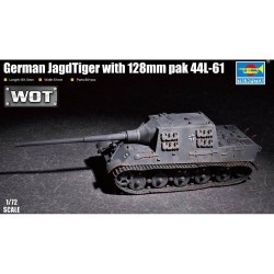 Trumpeter 7165 German Jagdtiger w/ 128mm PaK44 L-61 1:72 Model Kit