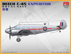 PM Model 308 Beech C-45 Expeditor 1:72 Model Kit