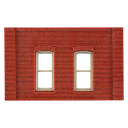DPM 30130 Single Storey Rectangular Window Wall (x4) HO Gauge