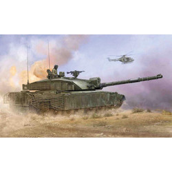 Trumpeter 1522 Challenger 2 with anti-HEAT fence 1:35 Model Kit