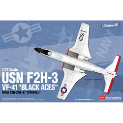 Academy 12548 Banshee F2H-3 USN VF-41 ''Black Aces'' 1:72 Model Kit