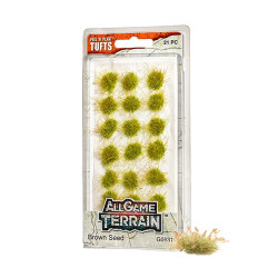 All Game Terrain 6631 Brown Seed Tufts Ideal for Wargaming Terrain Diorama