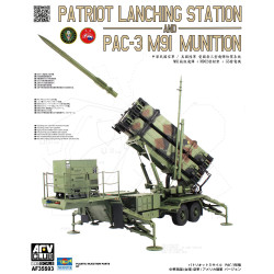 AFV Club AF35S93 Patriot Launching Station & PAC-3 M91 Munition 1:35 Model Kit