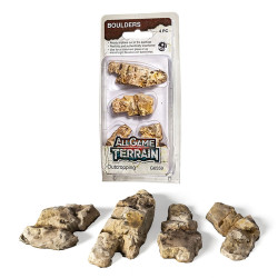 All Game Terrain 6559 Outcropping Boulders Ideal for Wargaming Terrain Diorama