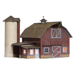 Woodland Scenics BR5865 O Old Weathered Barn O Gauge