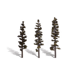 Woodland Scenics TR3562 6"-7" Classic Standing Timber (3/Pk)