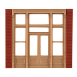 DPM 30141 Street Level Victorian Entry Door (x4) HO Gauge