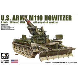 AFV Club AF35110 U.S. Army M110 Howitzer 1:35 Model Kit