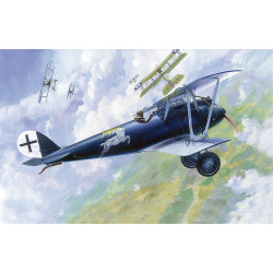 Roden ROD015 Pflaz D.IIIa German WWI Fighter, 1918 1:72 Model Kit