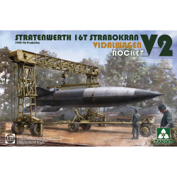 Takom 2123 Stratenwerth 16t Strabokran 1944/45 Production w/ V-2 Rocket 1:35 Model Kit