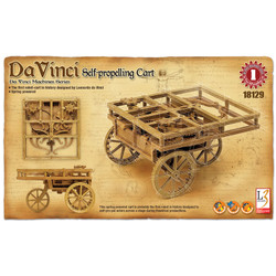 Academy 18129 Da Vinci Self-Propelling Cart Model Kit