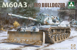 Takom 2137 M60A3 w/ M9 Bulldozer attachment 1:35 Model Kit