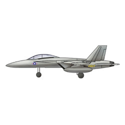 Trumpeter 6235 F/A-18F Hornet (qty 6) 1:350 Model Kit