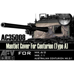 AFV Club AC35008 Centurion Mantlet Cover Type A (vinyl) 1:35 Model Kit