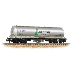 Graham Farish 377-675B JPA Bogie Cement Tank Wagon VTG 'Lafarge Cement' Silver