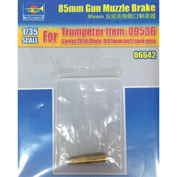 Trumpeter 6642 85mm Gun Muzzle Brake for PKTM09536 1:35 Model Kit