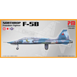 PM Model 229 Northrop F-5B Freedom Fighter (3-408) 1:72 Model Kit