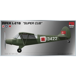 PM Model 502 Piper L-21B Super Cub 1:48 Model Kit