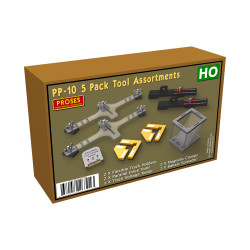 Proses PP-10 5 Pack Tool Assortments for H0